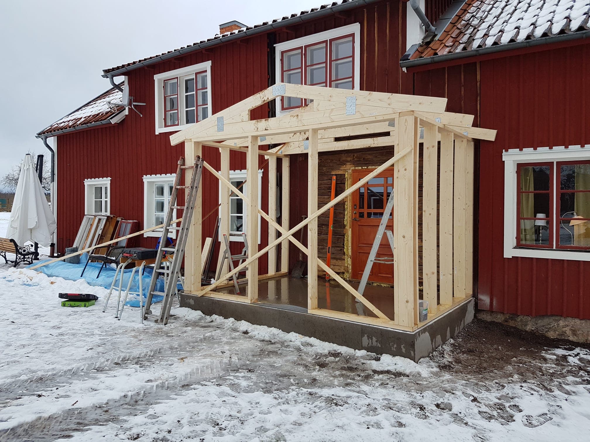 Tillbyggnad i trä – bild 2